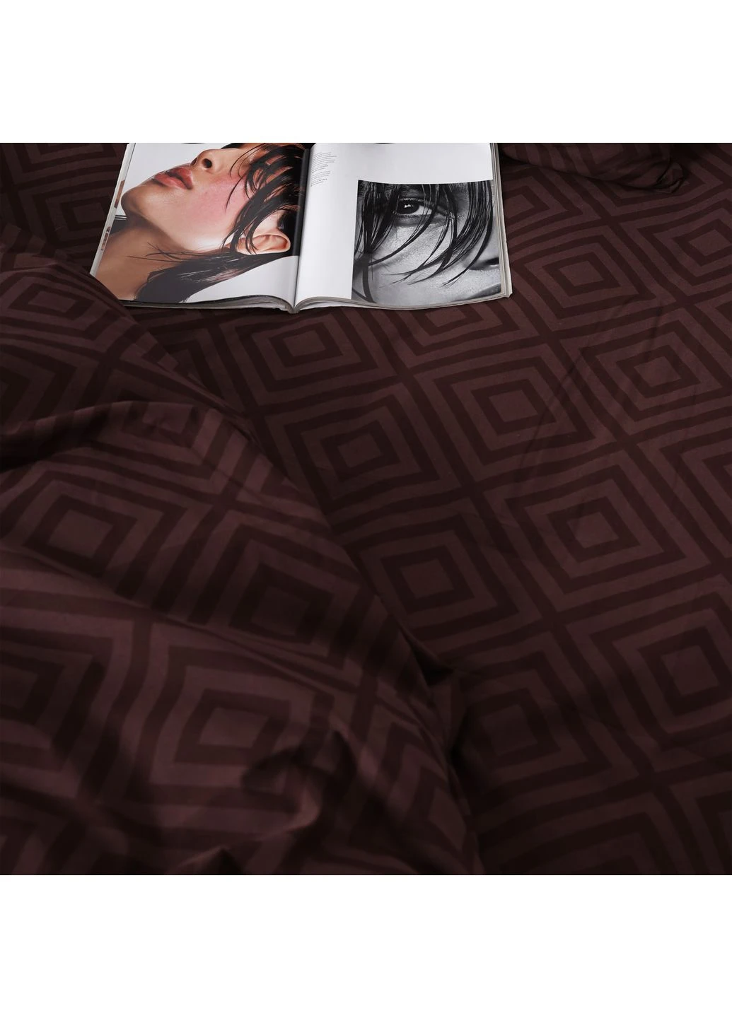 Постельное белье Бязь 17-0624 Geometry Brown Детский Mirson (399171292)