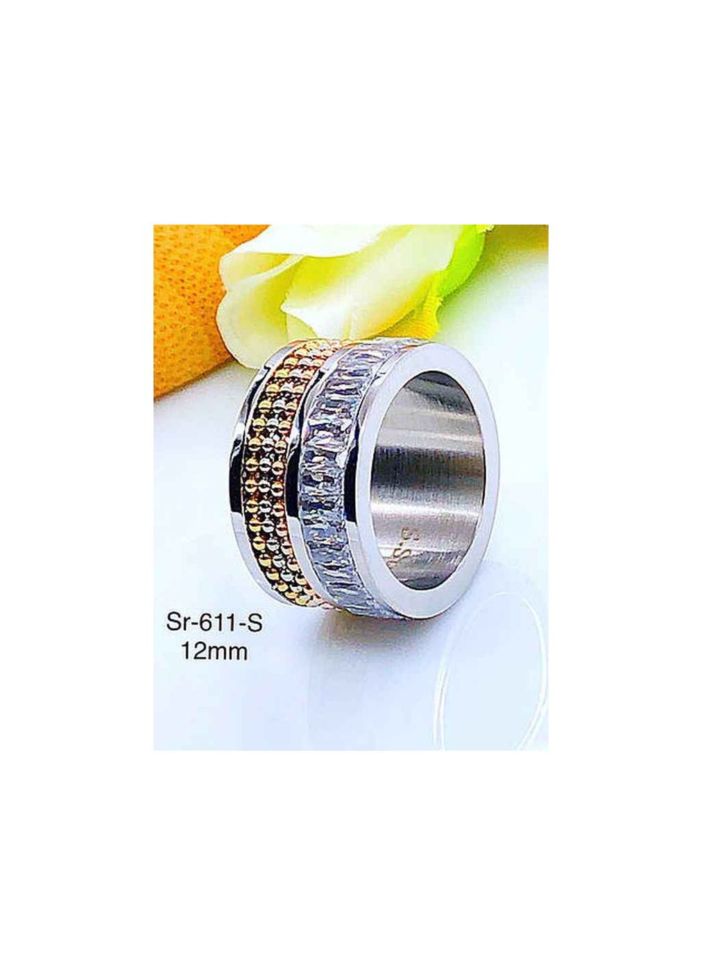 Каблучка Stainlees Steel 611-S р. Stainless Steel (346393481)