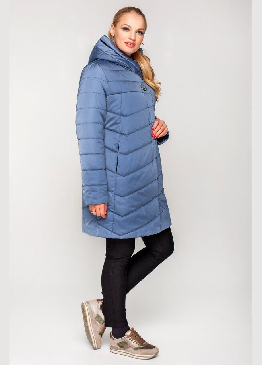 Синя демісезонна куртка аманда денім MioRichi