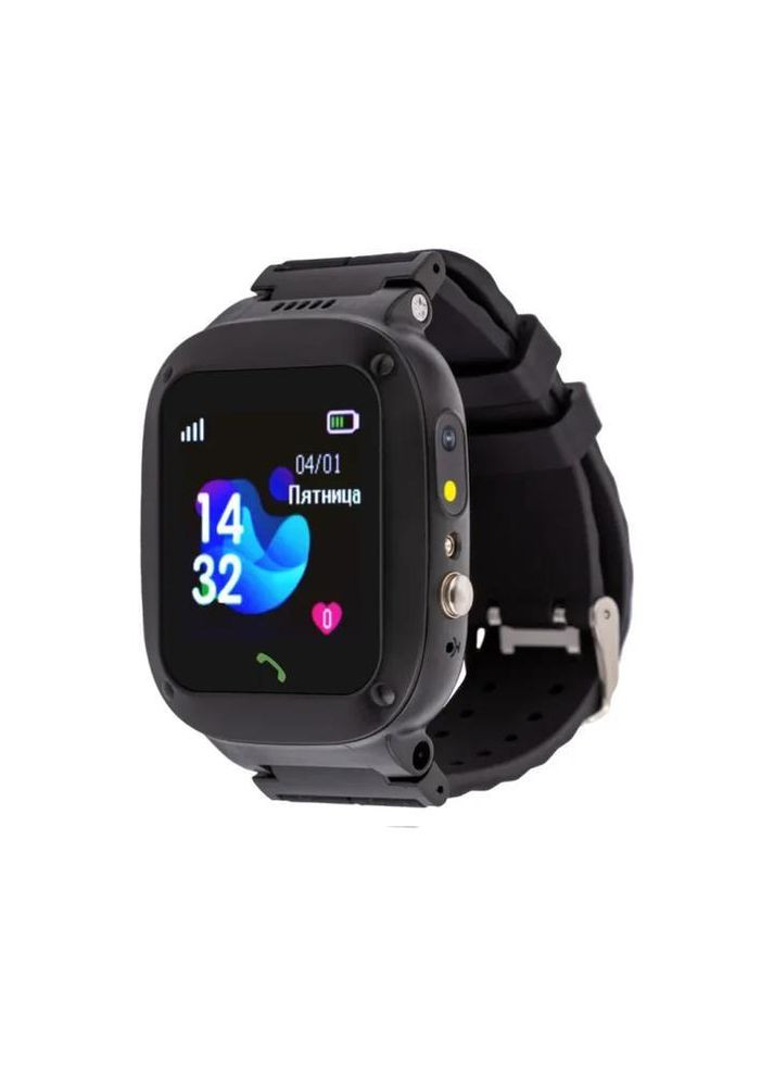 Смарт-годинник для дітей GO004 SP Camera+LED Black Amigo (342061995)