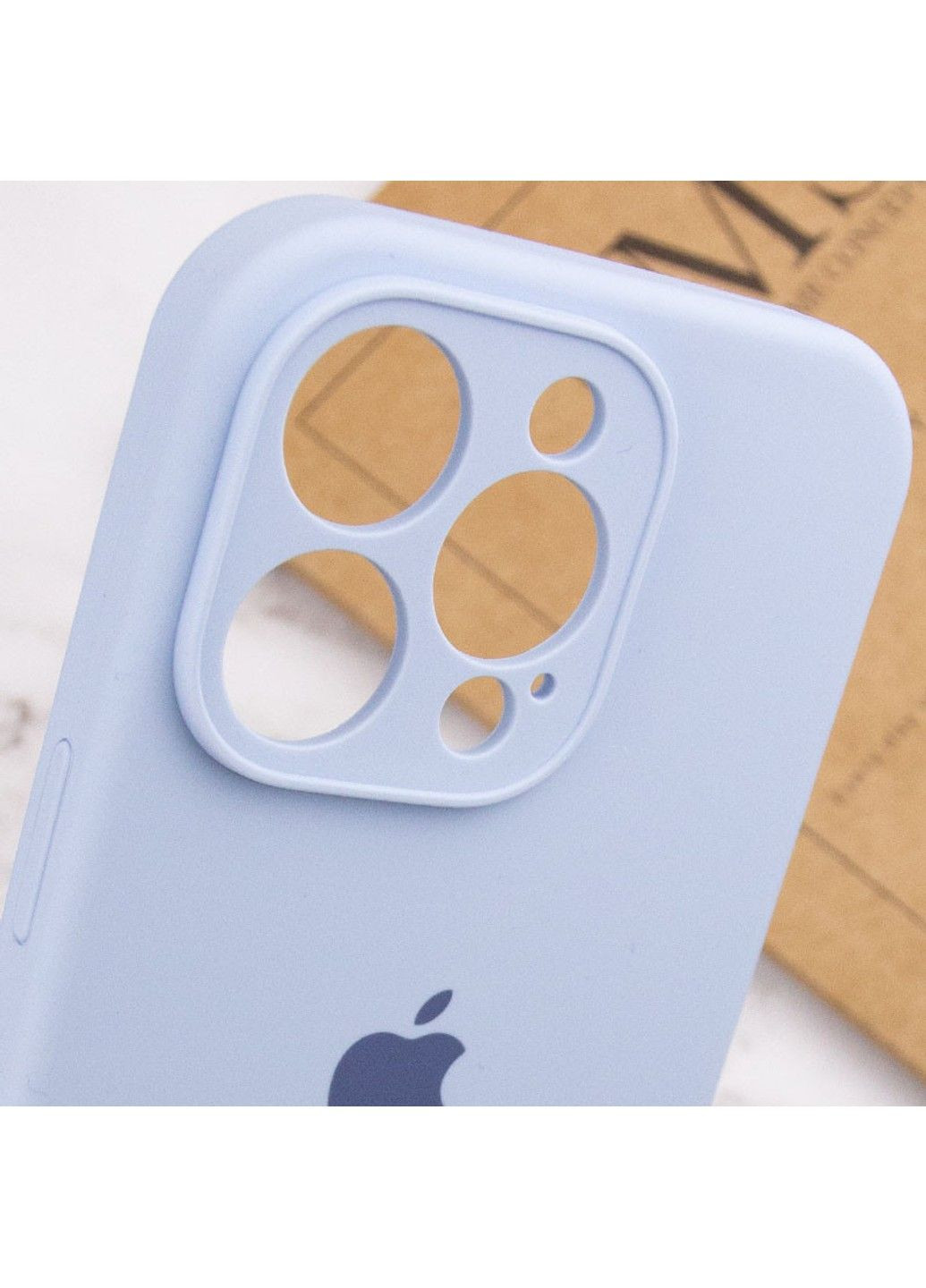 Чехол Silicone Case Full Camera Protective (AA) для Apple iPhone 13 Pro (6.1") Epik (294844116)