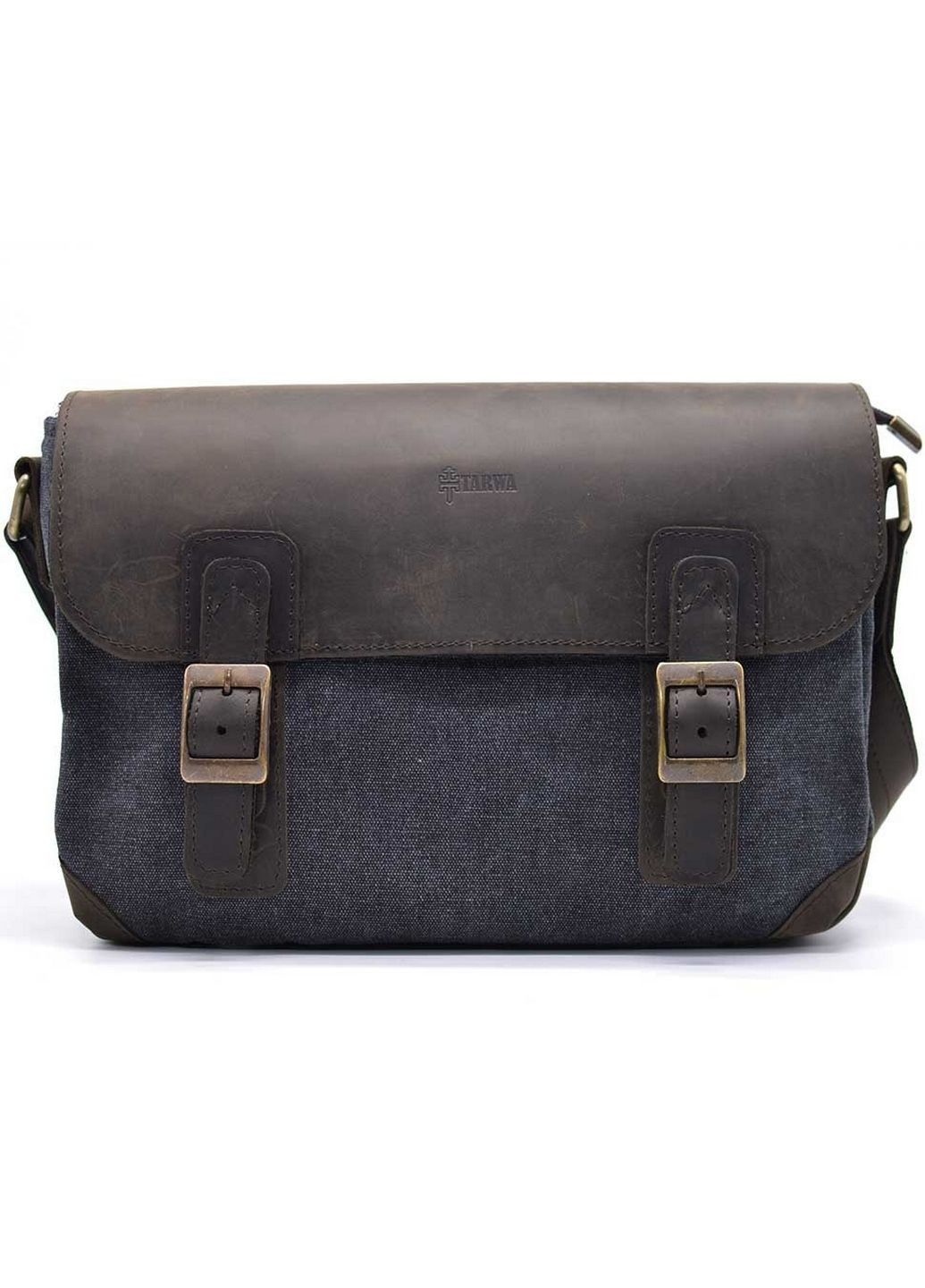 Чоловіча шкіряна сумка через плече 33х22х8 см TARWA (315869311)
