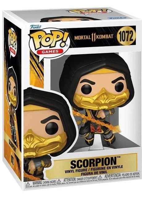 Фигурка POP Games: Mortal Kombat 11 Fatality - Scorpion Funko (393485521)