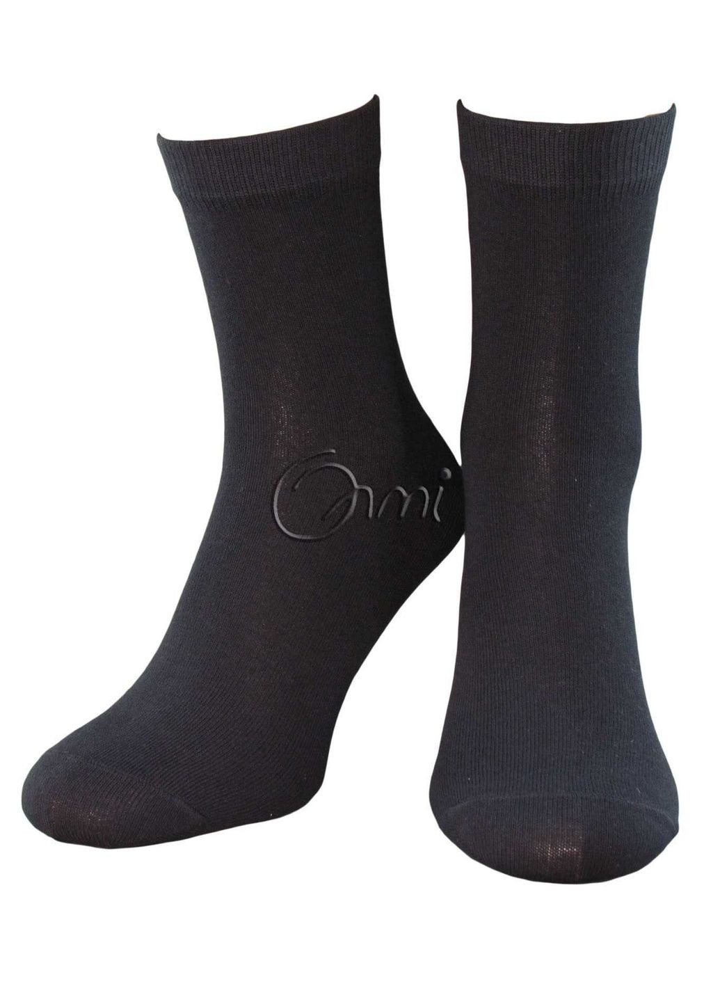 Чёрные носки мужские 6467 31 черный Легка Хода (362665771)