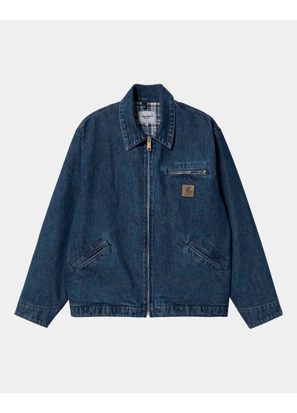 Темно-синя демісезонна куртка Carhartt