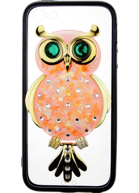 Чехол-накладка TPU Case Decorative Stones IPhone 5/5S/SE Owl Black Toto (301780924)