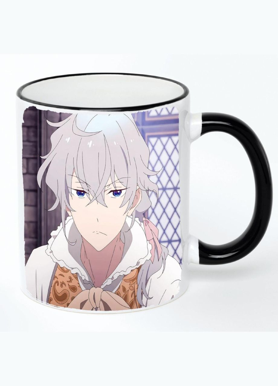 Чашка Казка про цукрове яблуко Аніме #001 (кухоль, кружка) Біла з чорною ручкою 330 мл No Brand (322715846)