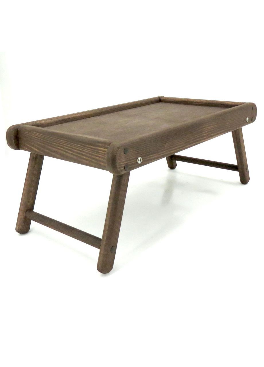 Столик-поднос для завтрака из дерева Небраска мокко (СТП-002710) No Brand (327847242)