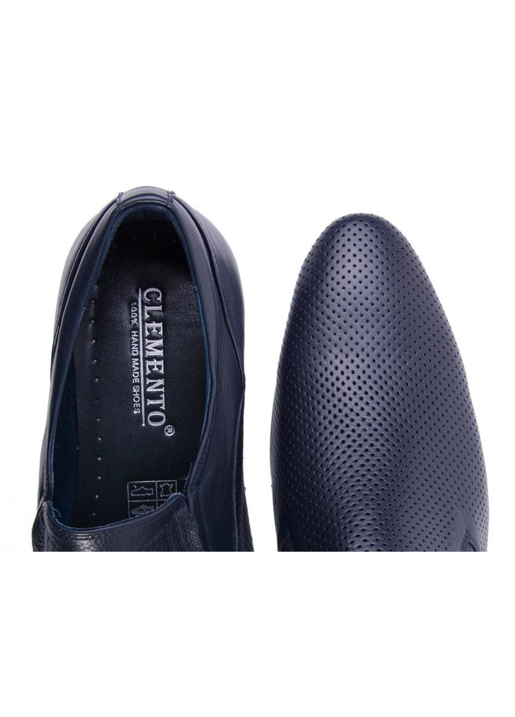 Темно-синие туфли 7142712 цвет тёмно-синий Clemento