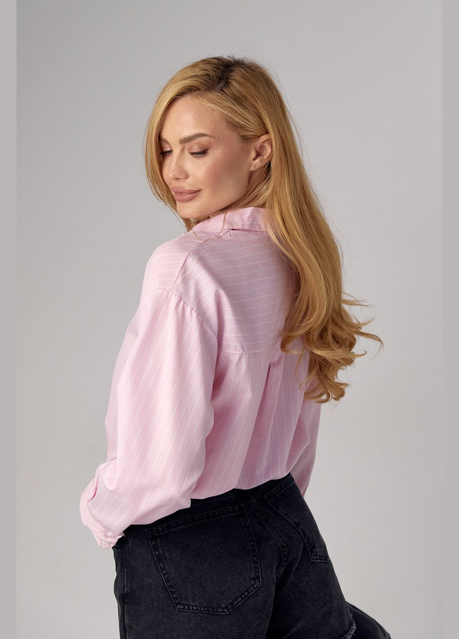Розовая рубашка Lurex