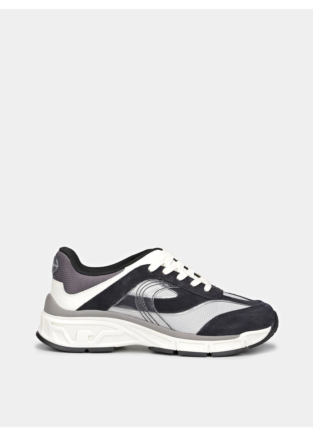 Темно-синие зимние кроссовки повседневные 9133259 тёмно-синий 5q393 Emporio Armani
