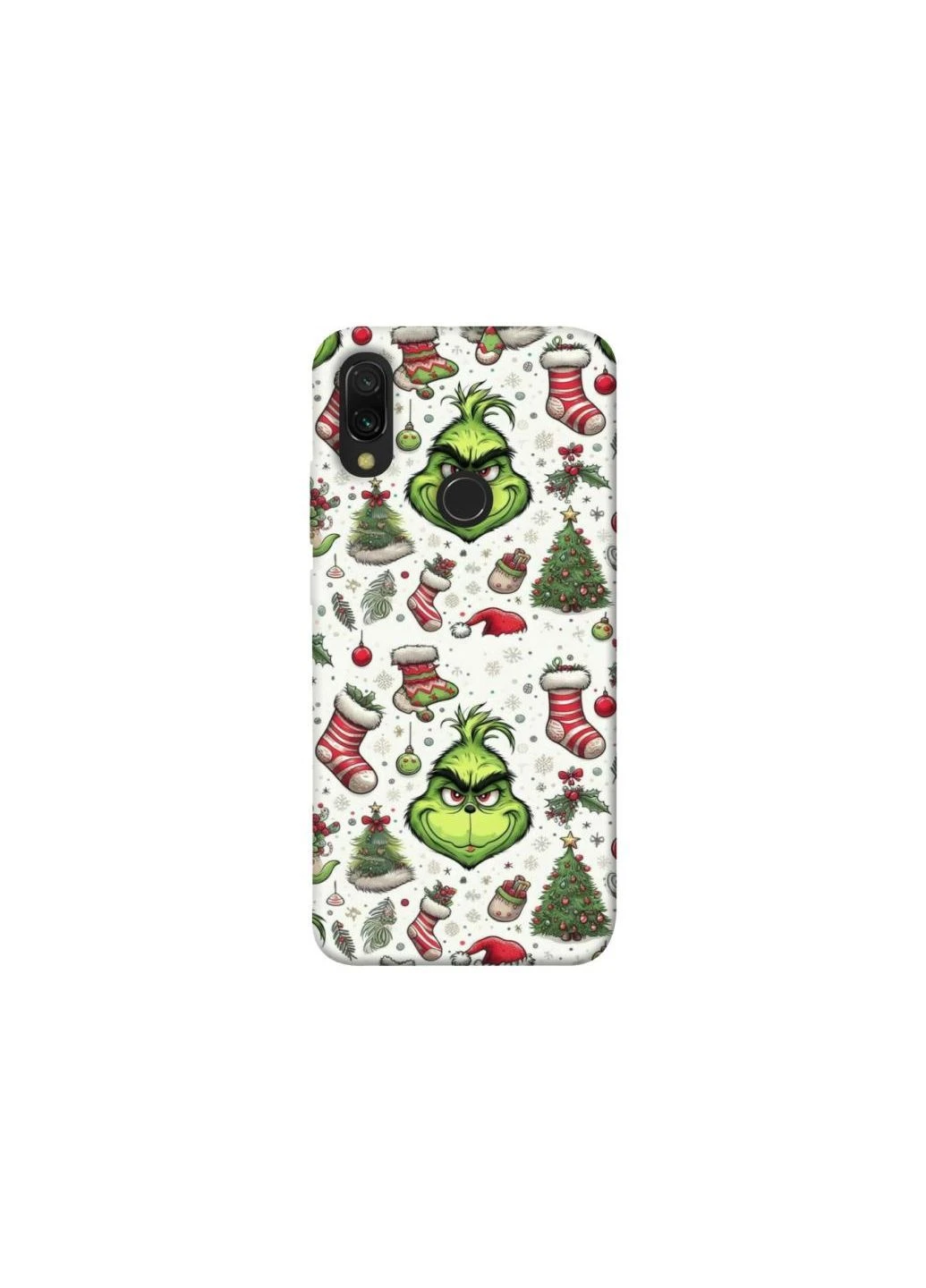Чехол на Xiaomi Redmi 7 Grinch mood ver.3 Frontalka (375909192)