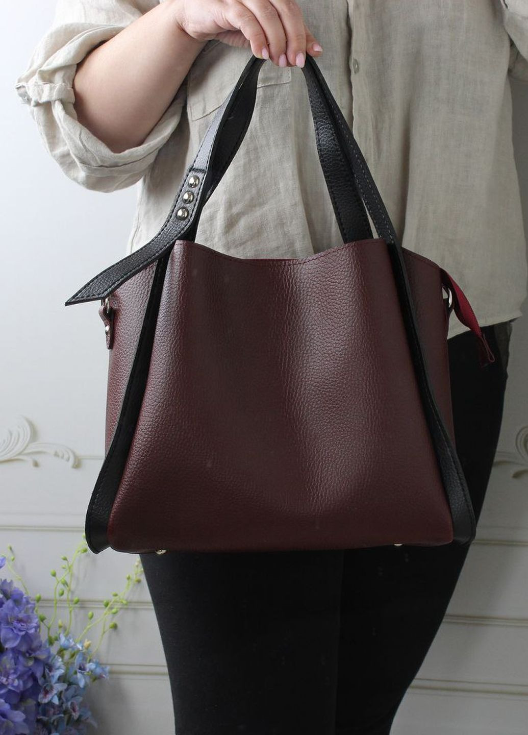 Жіноча сумка через плече з трьома відділеннями Vishnya (327881213)