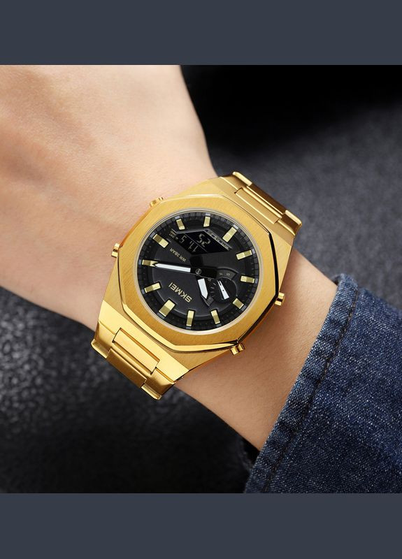 1816GDBK Gold-Black Skmei (341336634)