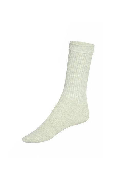Молочні шкарпетки бавовняні високі для жінки lycra® 464376 молочний Esmara (367261848)