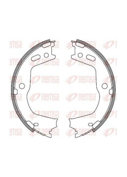 Гальмівні колодки Remsa (368533921)