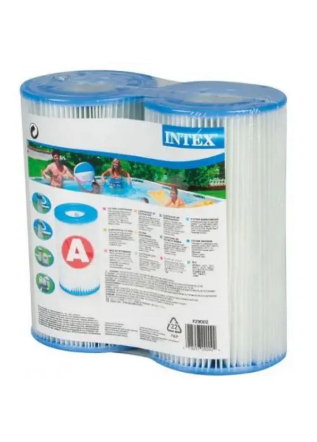 Фильтр для насоса 29002 тип А 2 шт в комплекте Intex (324833875)