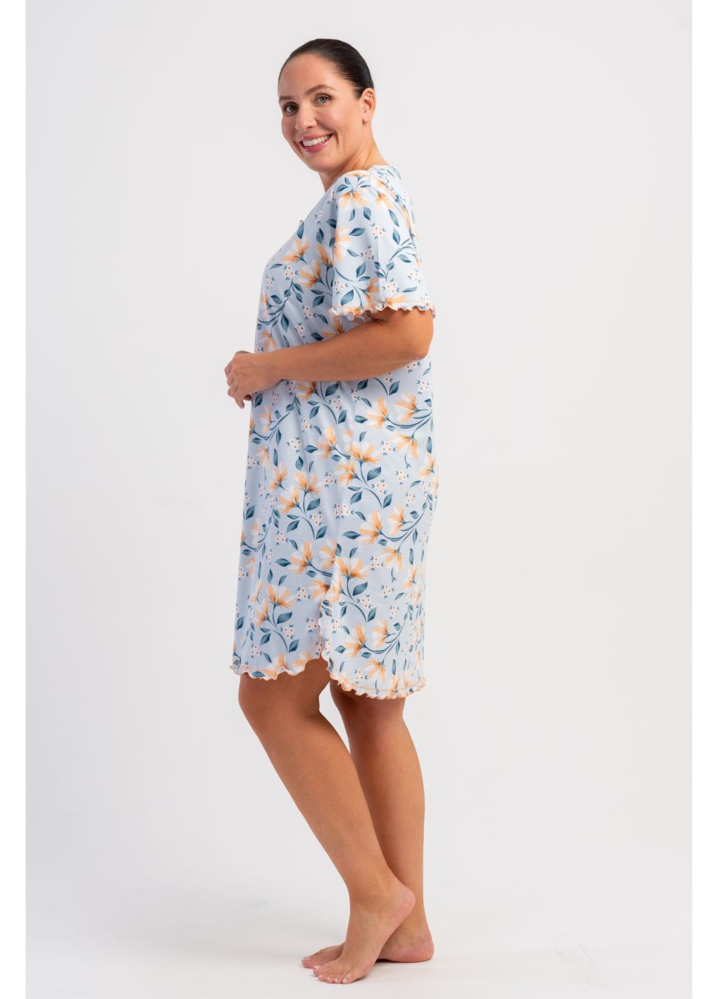 Женская ночная сорочка большого размера Vienetta (364653432)