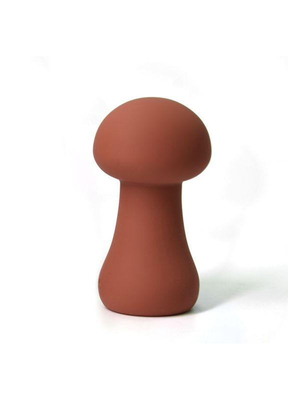 Вібратор для клітора у формі грибочка Velvet Lure Коричневий Sweet Em (298052151)