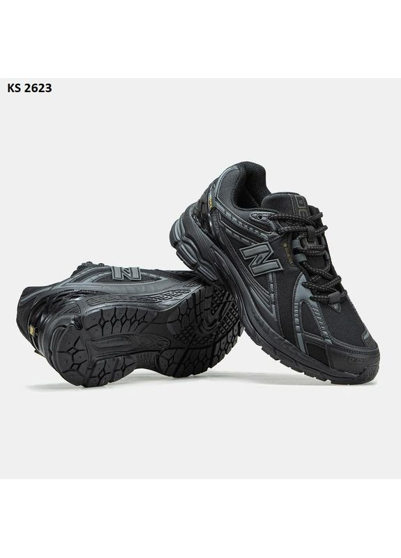 Чорні Осінні кросівки чоловічі new balance 1906r cordura gore-tex black gray нью беланс 1906r No Brand