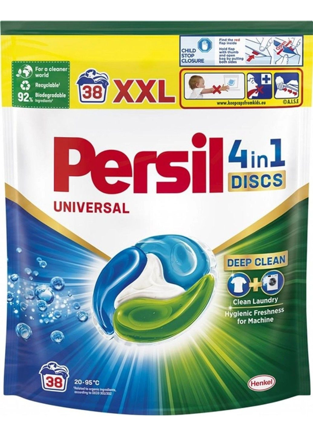 Капсули для прання диски Універсал 38шт Persil (294063837)