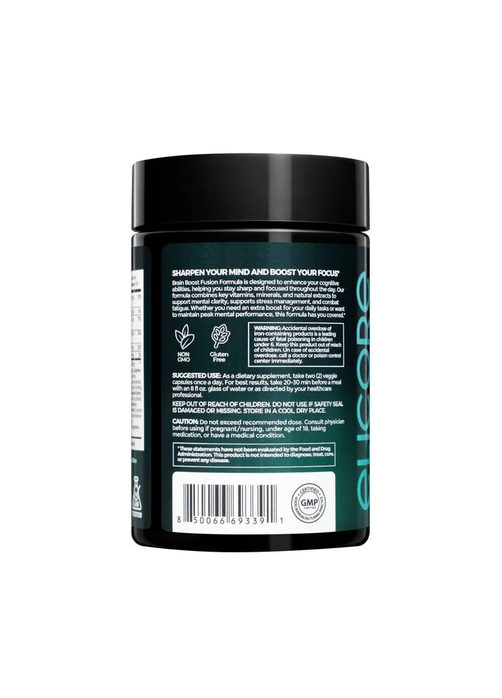 Комплекс для работы мозга Brain Boost Fusion, 60 вегакапсул Elicore Labs (378354836)