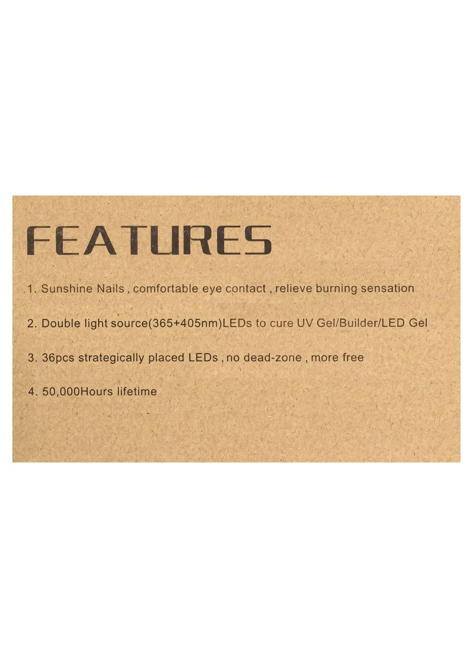 Лампа для сушки гельлак X5 UV+LED Max 180 W Sun (302728324)
