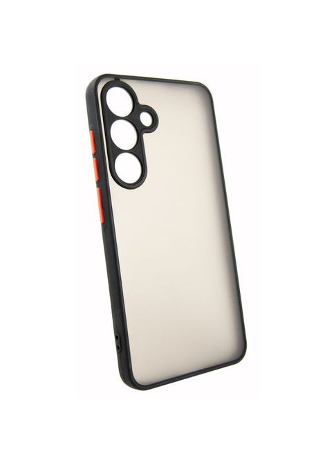 Чохол до мобільного телефона (DG-TPU-MATT-147) DENGOS Matte Samsung Galaxy S24+ Black (326593734)