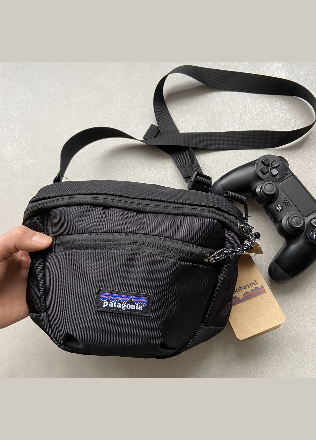 Patagonia поясная сумка через плечо, мужская и женская черная патагония. No Brand бананка (317332455)