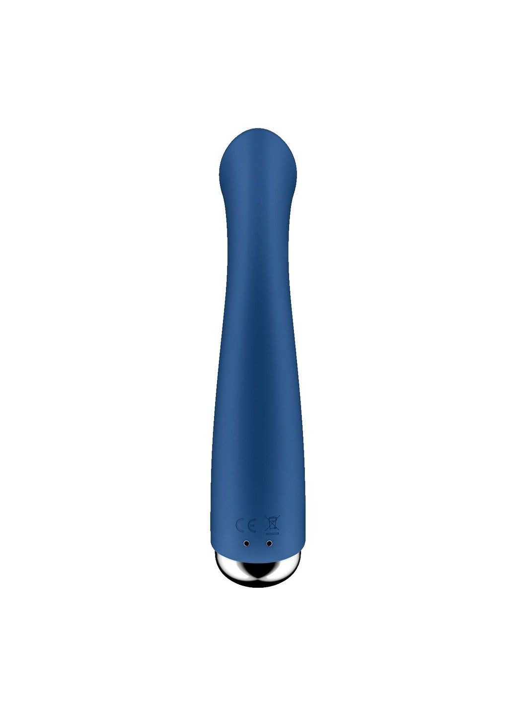 Вибратор с ротацией Spinning G-Spot 1 Blue, плоская площадка для стимуляции точки G Satisfyer (333332819)