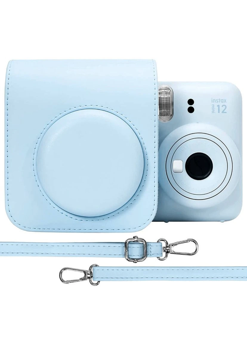 Чехол для фотоаппарата Instax Mini 12 Голубой (2148686500) Fujifilm (362135195)