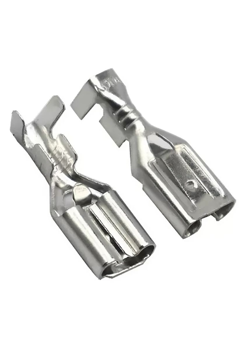 Клема плоска з нейлоновою ізоляцією 6.3 мм, мама (20 шт.) NanoConnect (299337751)