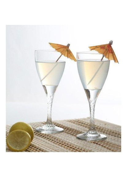 Набір келихів для вина Twist 180 мл 6 шт (44362) Pasabahce (334008031)