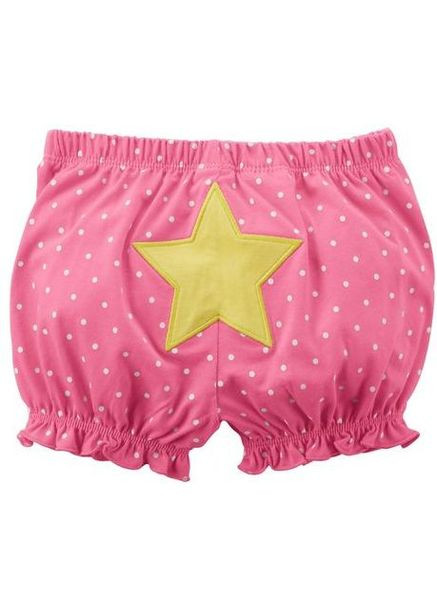 Рожевий літній комплект (футболка, шорти) Carter's