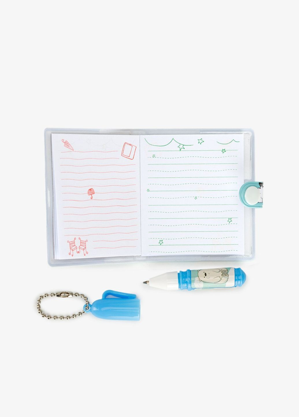 Детский блокнот с ручкой E-005 Бирюзовый shop (2002016878848) No Brand (362703805)