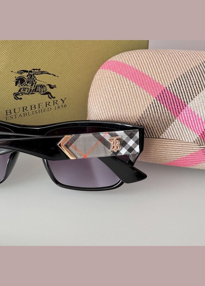 Женские брендовые солнцезащитные очки B (3399) черные No Brand (322157295)