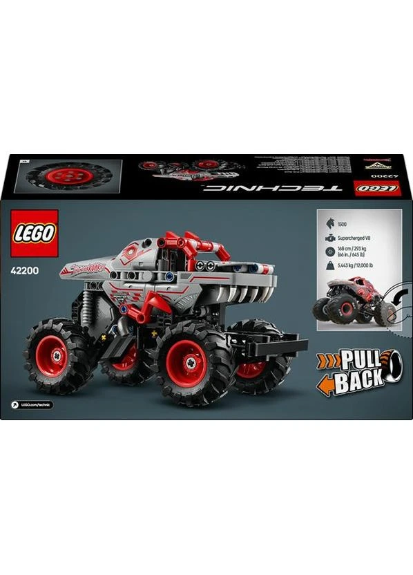 Technic Конструктор грузовик с инерционным двигателем 232 детали 26х14х9 см Lego (390263761)