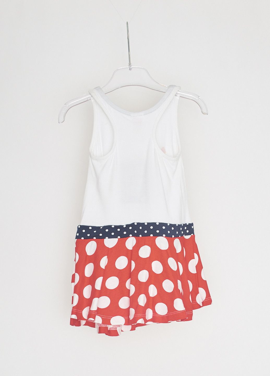 Белое платье бело-красный Sprint (323062408)