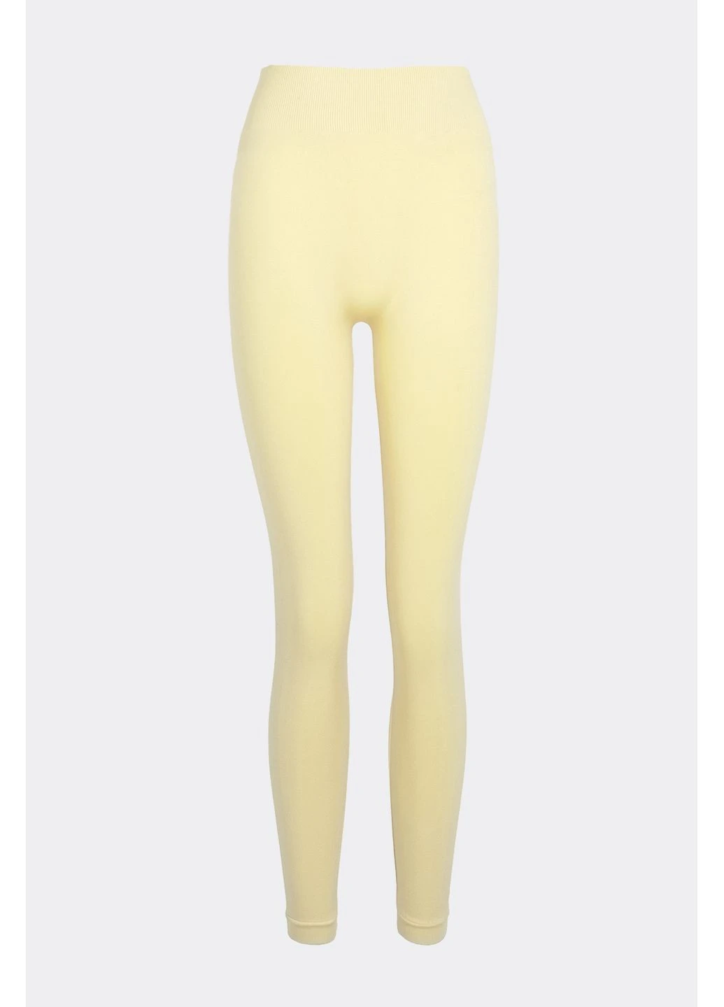 Желтые демисезонные бесшовные женские леггинсы flexing leggings Flexit