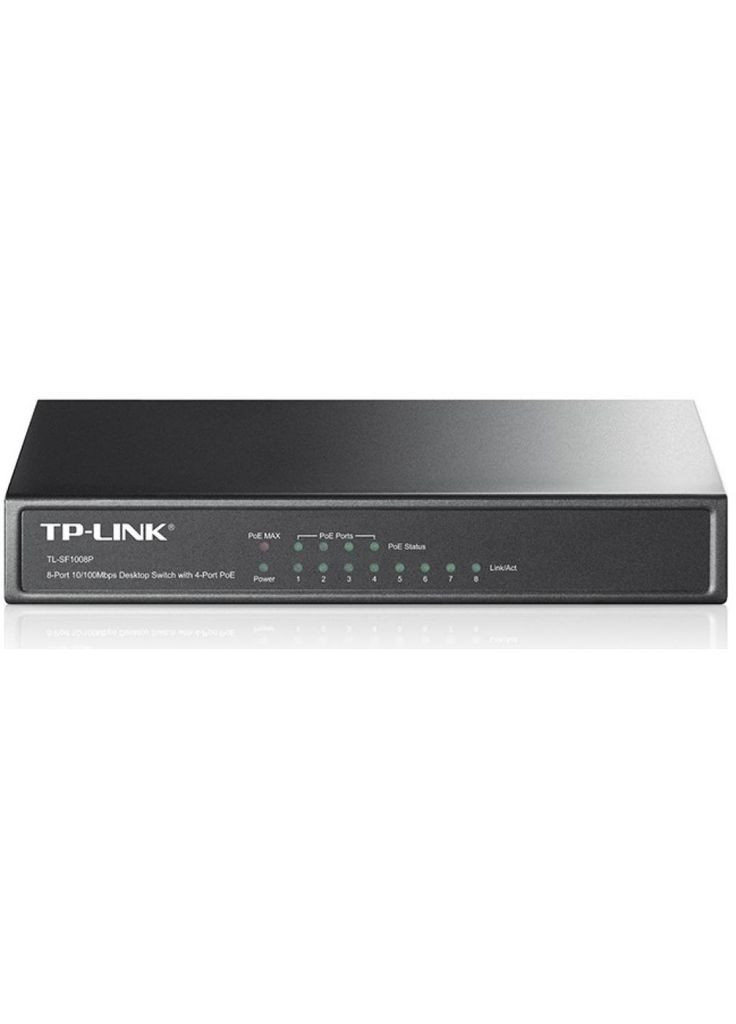 Комутатор мережевий TLSF1008P TP-Link tl-sf1008p (268147005)