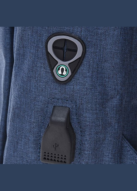 Рюкзак чоловічий тканинний brvn2890 Синій Remoid (301871251)