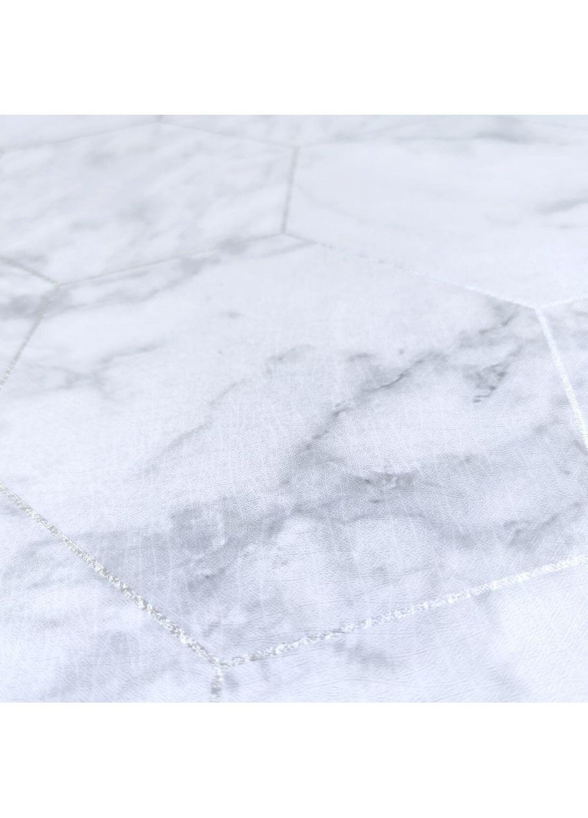 Самоклеящаяся пленка 0,45х10м х 0,07мм Серый мрамор серебряные соты SW-00001213 Sticker Wall (353968083)