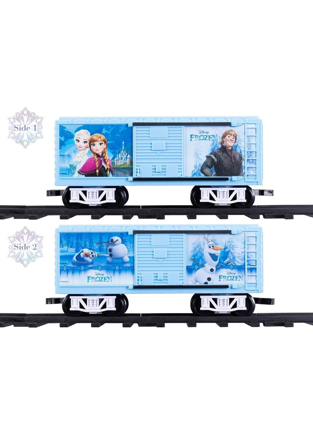 Железная дорога Disney Frozen Train Set Дисней Ледяное сердце с Bluetooth, звуками, светом и паром Lionel (365251719)