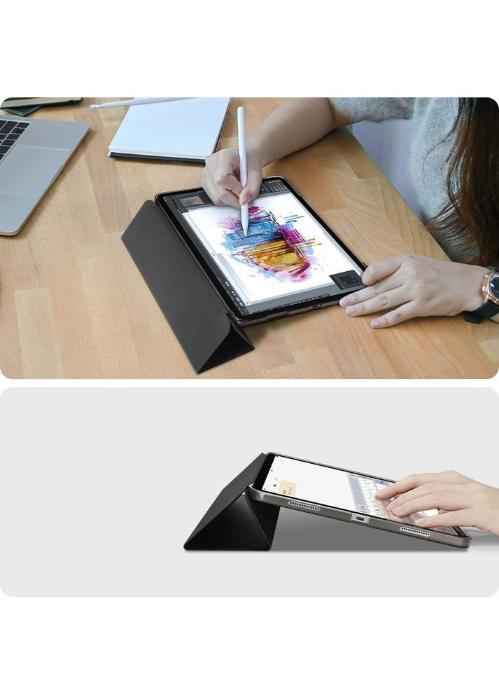 Чехол Tri Fold Hard для Apple iPad Air 13" M2 2024 Black (711471) BeCover (368680026)