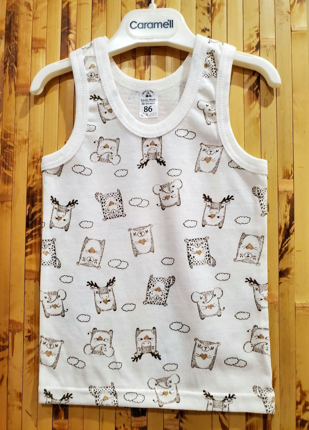 Майка для дівчаток KINDER MODE (355183237)