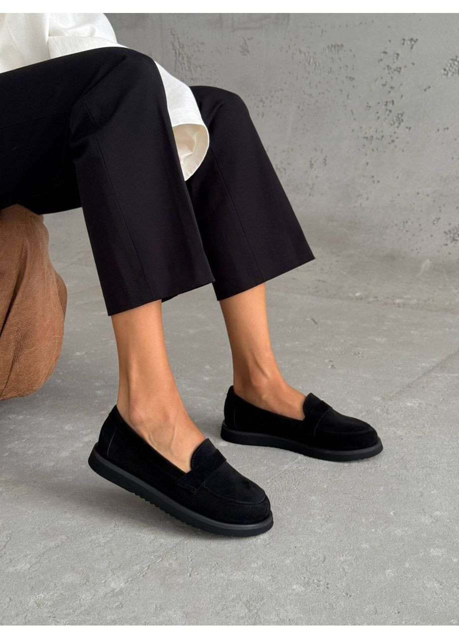 Анатомічні замшеві Лофери Helen (358117406)