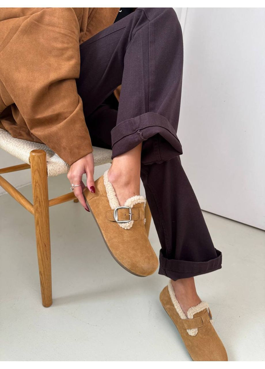 Замшевые зимние лоферы Helen (362648181)