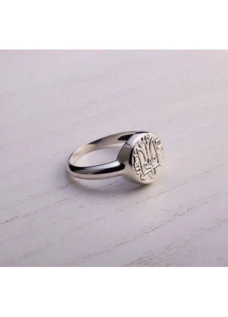 Кільце срібне Тризуб Володимира 925 розмір Skifska Etnika (364202702)