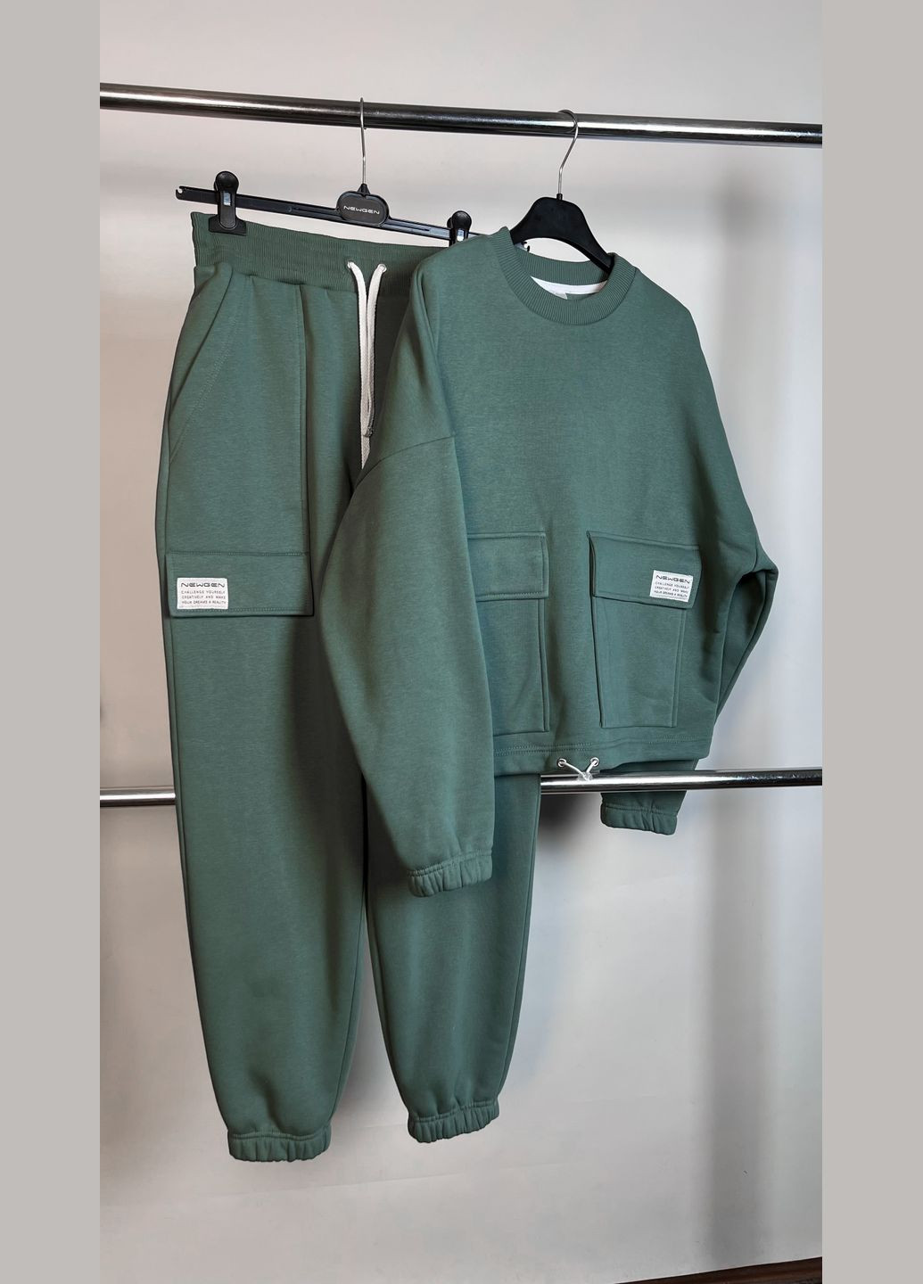 NEWGEN джемпер карго оливковый