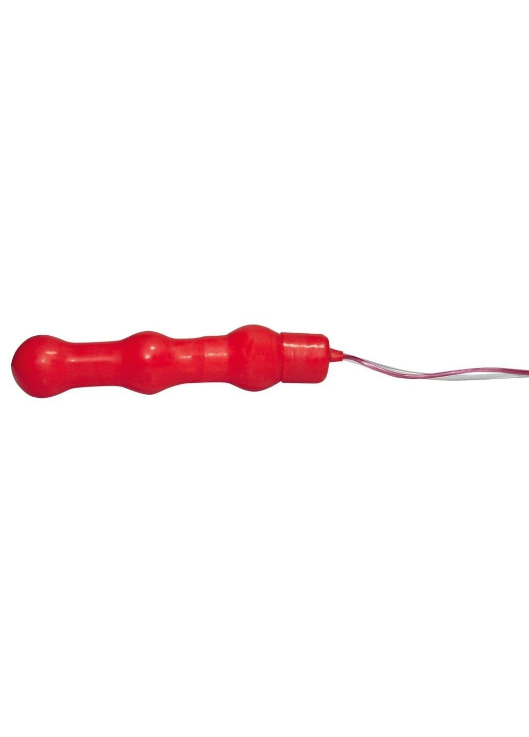 Анальный вибратор с накачкой, красный, 15 х 3 см Bad Kitty (289061516)